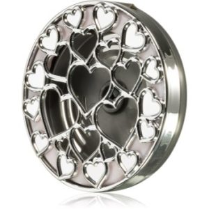 Bath & Body Works Silver Hearts suport auto pentru odorizant, fără rezervă agățat