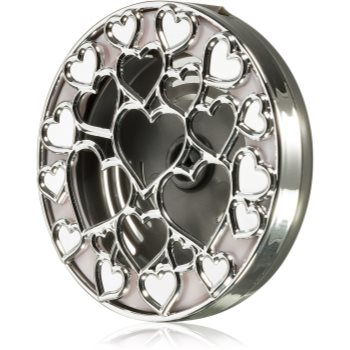 Bath & Body Works Silver Hearts suport auto pentru odorizant, fără rezervă agățat