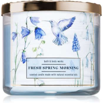 Bath & Body Works Fresh Spring Morning lumânare parfumată