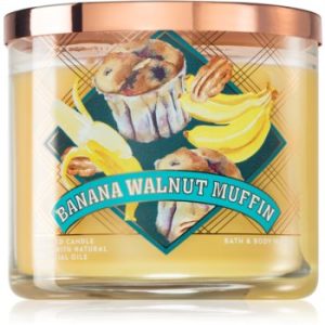 Bath & Body Works Banana Walnut Muffin lumânare parfumată I.