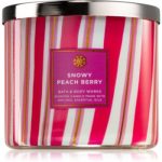 Bath & Body Works Snowy Peach Berry lumânare parfumată I.