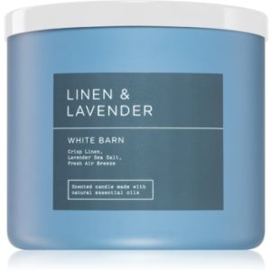 Bath & Body Works Linen and Lavender lumânare parfumată