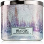 Bath & Body Works Strawberry Snowflakes lumânare parfumată