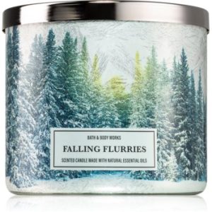Bath & Body Works Falling Flurries lumânare parfumată I.