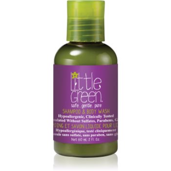 Little Green Kids gel de dus si sampon 2in1 pentru copii