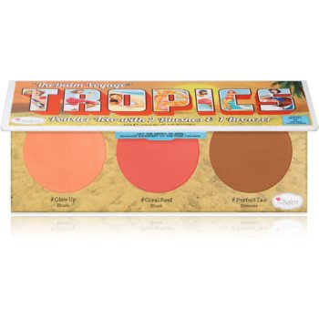theBalm Voyage Tropics autobronzant și blusher