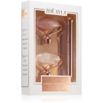 Zoë Ayla Luxurious Rose & Clear Quartz Roller rolă pentru masaj faciale