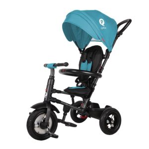 Tricicleta Qplay, Coccolle Rito Rubber, Albastru