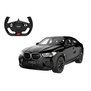 Masinuta cu telecomanda, Rastar BMW X6 M, Negru 1:14