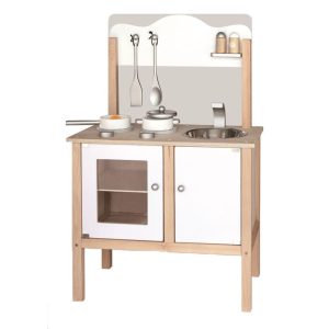 Bucatarie alba cu accesorii, Viga, 83 cm