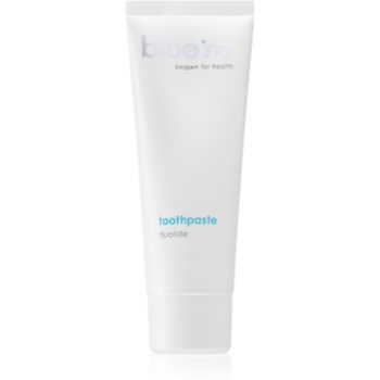 Blue M Oxygen for Health Calciumfluoride pastă de dinți cu flor