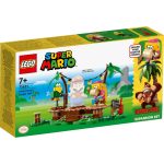 LEGO® Super Mario - Set de extindere Concertul lui Dixie Kong in jungla (71421)