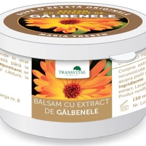Balsam cu extract de galbenele, 150 ml, Transvital