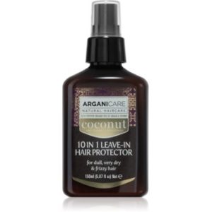 Arganicare Coconut 10 in 1 Leave-In Hair Protector Tratament pentru intarirea firului de par ce nu necesita clatire pentru par uscat
