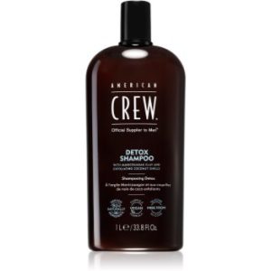 American Crew Detox sampon detoxifiant pentru restabilirea unui scalp sanaros
