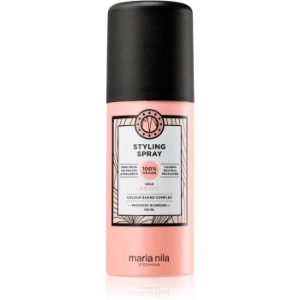 Maria Nila Style & Finish Styling Spray fixativ pentru păr, cu fixare ușoară fara sulfati