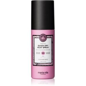 Maria Nila Style & Finish Quick Dry Heat Spray spray cu protecție termică, pentru aranjarea cu placa și cu ondulatorul