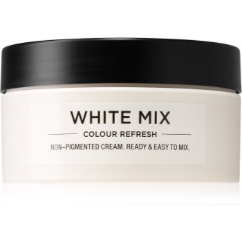 Maria Nila Colour Refresh White Mix masca hrănitoare fără pigmenți de culoare pentru a crea nuanțe pastelate