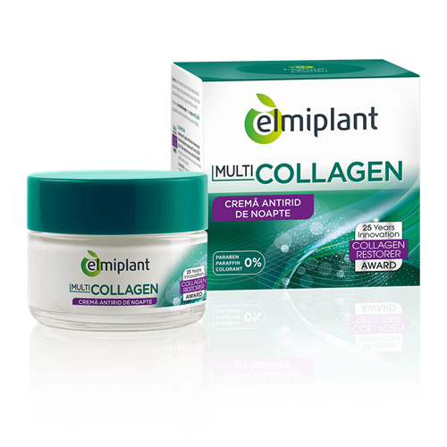 Elmiplant Multi Collagen Crema Noapte, 50 ml