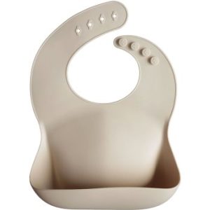 Mushie Silicone Baby Bib bavețică