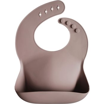 Mushie Silicone Baby Bib bavețică