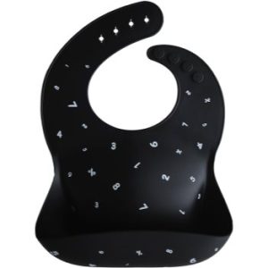 Mushie Silicone Baby Bib bavețică