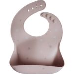 Mushie Silicone Baby Bib bavețică