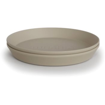 Mushie Round Dinnerware Plates farfurie