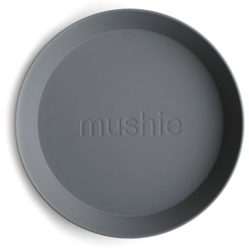 Mushie Round Dinnerware Plates farfurie
