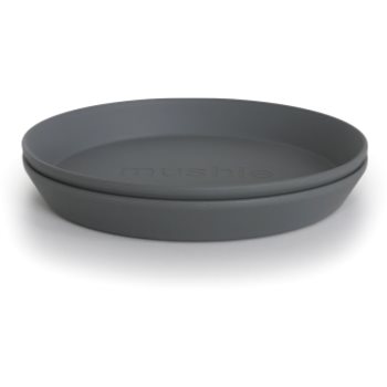 Mushie Round Dinnerware Plates farfurie