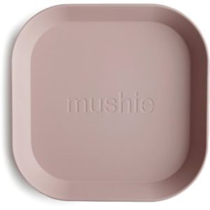 Mushie Square Dinnerware Plates farfurie