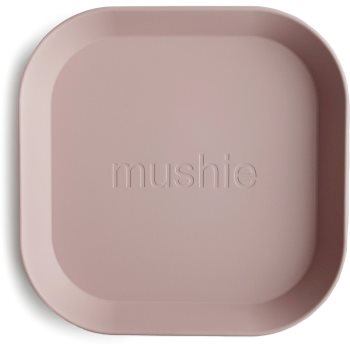 Mushie Square Dinnerware Plates farfurie