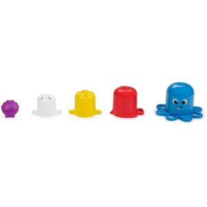 Baby Einstein Stack & Stream Octopus cupe de stivuire pentru copii