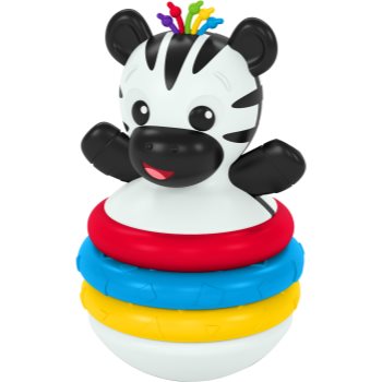 Baby Einstein Stack & Wobble Zen Zebra jucarie pentru dentiție