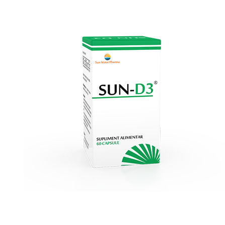Sun D3, 60 capsule, Sunwave
