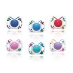 Bebe Dor suzeta rotunda din silicon cu inel nr.2 -102