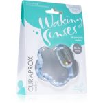 Curaprox Baby Waking Senses inel pentru dentitie cu perie ce maseaza gingia