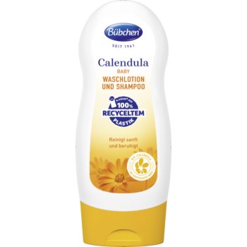 Bübchen Calendula Washing Gel & Shampoo gel si sampon pentru bebelusi 2 in 1