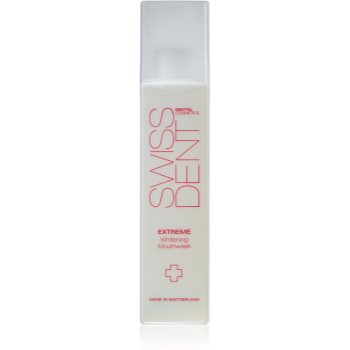 Swissdent Extreme Whitening apă de gură cu efect de albire
