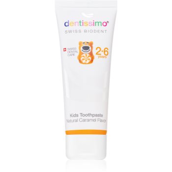 Dentissimo Toothpaste Kids Pasta de dinti pentru copii. fara flor
