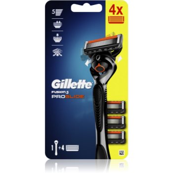 Gillette ProGlide Aparat de ras + rezervă lame 4 pc