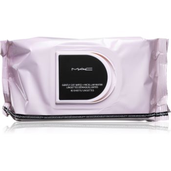 MAC Cosmetics Gently Off Wipes + Micellar Water șervețele demachiante pentru make-up