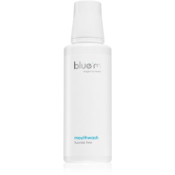 Blue M Oxygen for Health Fluoride Free apă de gură fara flor