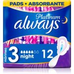 Always Platinum Night Size 3 absorbante pentru noapte