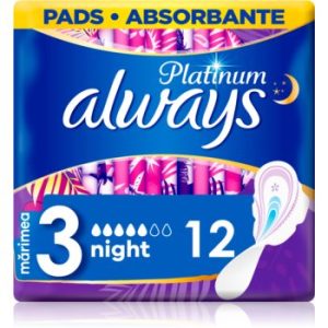 Always Platinum Night Size 3 absorbante pentru noapte