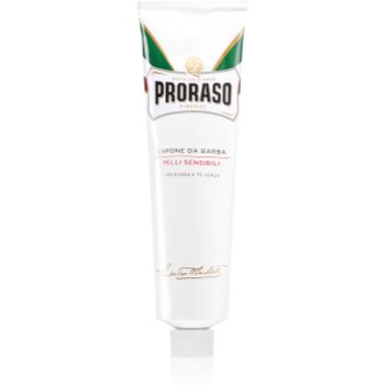 Proraso White săpun de ras pentru pielea sensibilă in tub
