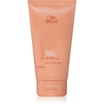 Wella Professionals Invigo Nutri-Enrich masca de par regeneratoare cu efect de autoincalzire