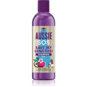 Aussie SOS Save My Lengths! șampon pentru regenerarea părului slab și deteriorat