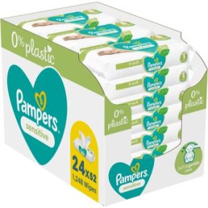 Pampers Sensitive Baby Șervețele umede pentru copii pentru piele sensibila
