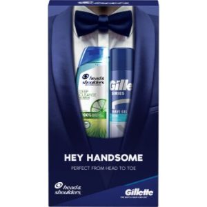 Head & Shoulders Deep Cleanse Bundle Pack set cadou pentru bărbați